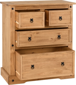 Image: 7028 - Corona 2+2 Drawer Chest